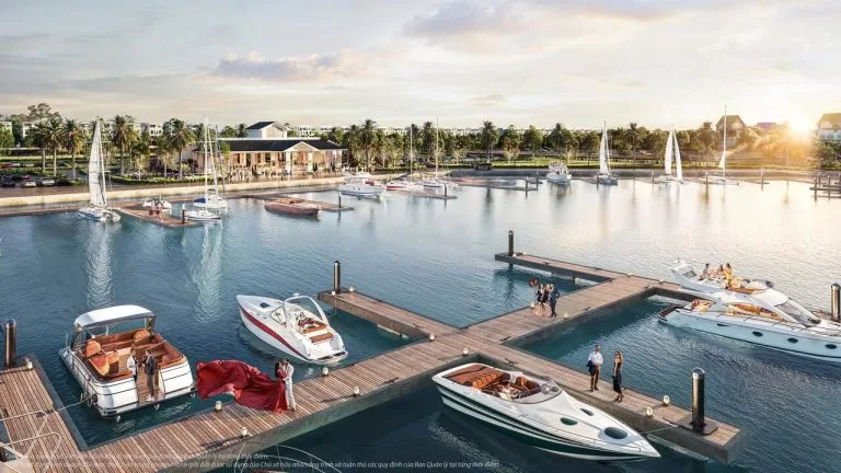 Bến du thuyền tại Vinhomes Cần Giờ